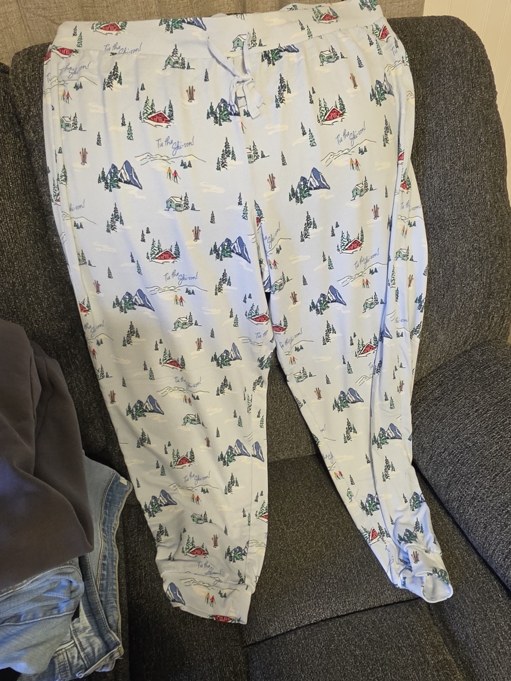 Wondershop White Mountain-Print Women's Pajama Pants